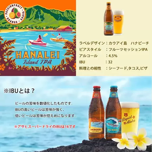 ハワイのビール コナビール